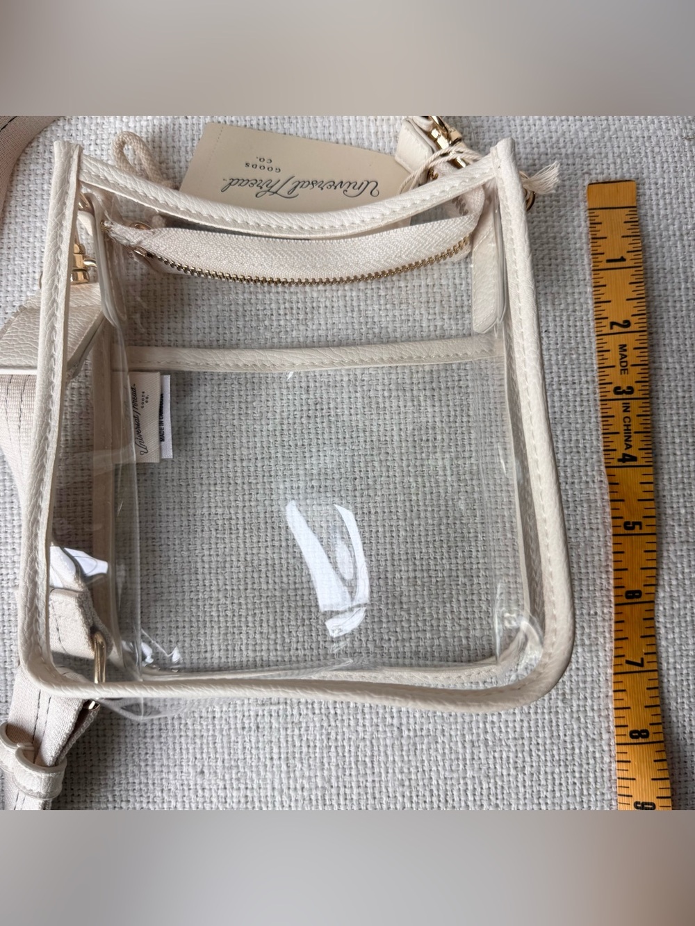 Universal Thread Everyday Crossbody Stadium Bag Stucco Clear, NWT - Picture 11 of 11